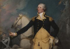 Джон Трамбулл. Джордж Вашингтон перед битвой при Трентоне. 1792