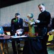 Сцена из спектакля Кшиштофа Варлиховского «(А)поллония», получившего «Золотую маску» в номинации «За лучший зарубежный спектакль, показанный в России в 2011 году» 