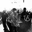 Филипп Костенко на шествии анархистов 