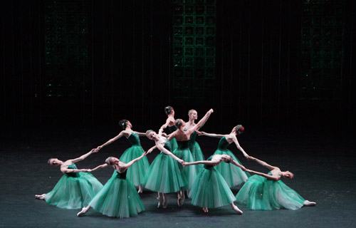 Сцена из балета «Драгоценности»