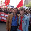 Борис Кагарлицкий (слева) на «Марше миллионов» 6 мая 2012 года