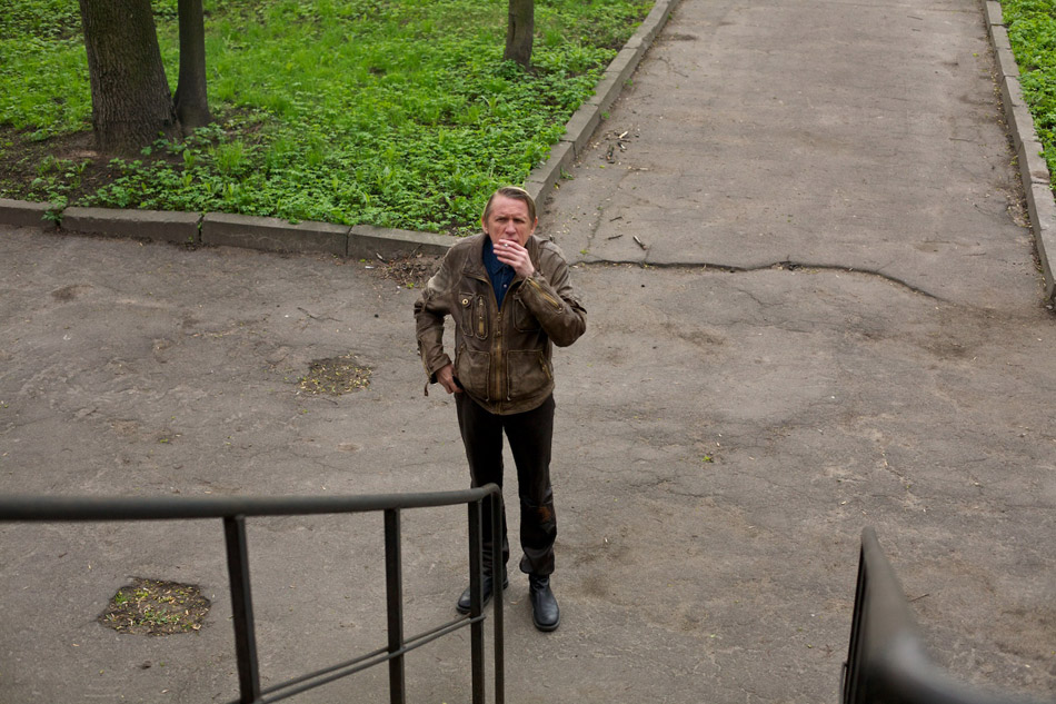 Олег Гаркуша на съемочной площадке фильма «Я тоже хочу»