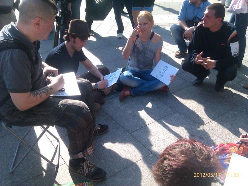 Полиция арестовала выставку на Кудринской площади