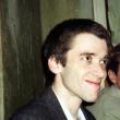 Григорий Дашевский на своем персональном вечере в «Проекте ОГИ» в Трехпрудном переулке. 18.04.1999