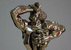 Наградная статуэтка «ТЭФИ» — бронзовый «Орфей»