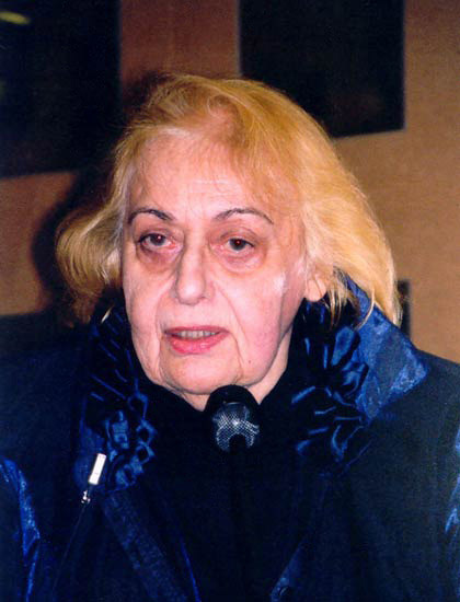 Елизавета Мнацаканова.Франкфурт, 2003 