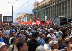 В Москве прошел второй «Марш миллионов»