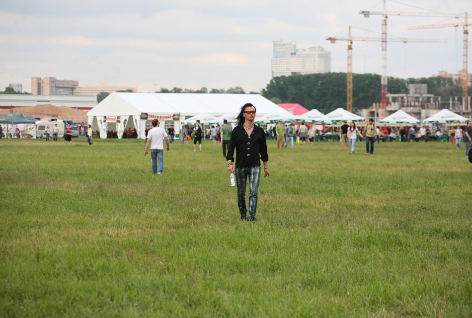 Международный фестиваль рок-музыки Maxidrom-2012 на аэродроме Тушино - Юлия Рыженко